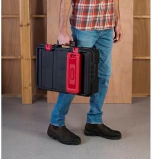 Keter Stack N' Roll Power Tool Case with Removable Dividers