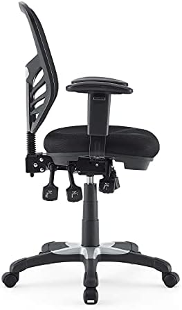 Modway EEI-757-BLK Articulate Ergonomic Mesh Office Chair in Black