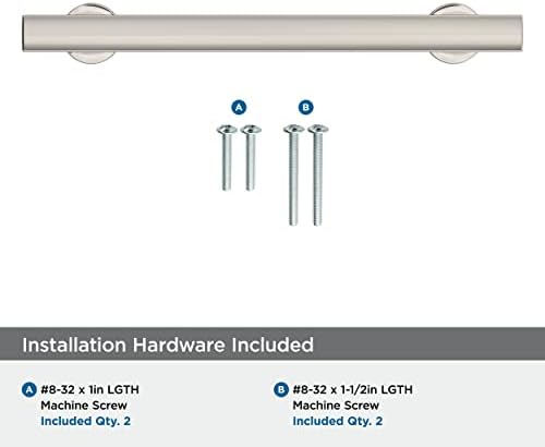 Amerock 5-1/16" Everett Polished Nickel Drawer Pull