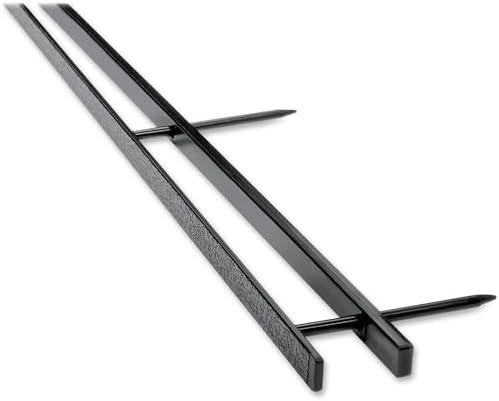 GBC Binding Spines, 25 Pack, Reclosable, 2" Depth, 4 Pin Spines, 200 Sheet Capacity, VeloBind, Black (9741630)