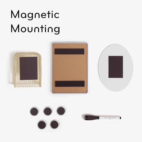 U Brands Magnetic Locker Organizer Kit with Decor, Gold