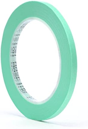 3M Precision Masking Tape, 06525, 1/4" x 60 yds, Crisp, 1 Roll