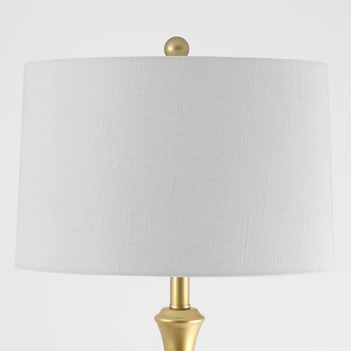 JONATHAN Y Jaxon Floor Lamp Traditional Glam Metal 62.5", Gold Painting