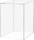 Pedestal Stand Hollow Bottom Box 12" x 12" x 19" No Lid Art Presentation Exhibit Example Sample Flower Arrangement Display Plant Stand Cube Retail Riser Collectible Cover 5 Sided by Marketing Holders