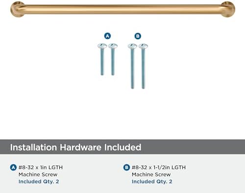 Amerock 8-13/16" Factor Champagne Bronze Drawer Pull