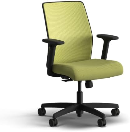 HON Ignition 2.0 Low Back Ergonomic Office Chair, Desk Chair, Pear