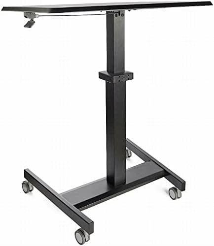 StarTech Mobile Standing Desk, Portable Sit, Wheels (STSCART2)
