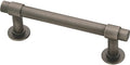 Franklin Brass Francisco (10-Pack) Cabinet Handles 3" Hole Center Vintage Pulls | Heirloom Silver Hardware Kitchen Door, Drawers, Dressers, Furniture P29520K-904-B