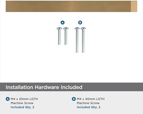 Amerock 25 Pack 6-5/16" Premise Champagne Bronze Drawer Pull