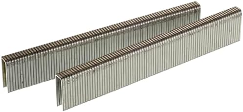 Senco L10BABN 18 Gauge by 1/4" Crown by 5/8" Electro Galvanized Staples (5, 000per Box) (Pack of 5)