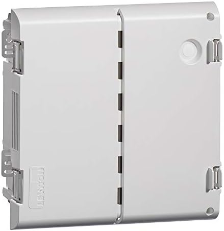 Leviton 14" Wireless Structured Media Center with Vented Hinged Door, 49605-14P, White
