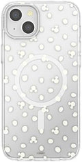 PopSockets iPhone 15 Plus Phone Case with MagSafe- Mickey Polka Dot