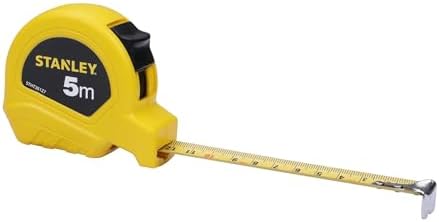 Stanley STHT36127-812 Plastic 5m Tape (Yellow)