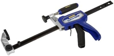 IRWIN QUICK-GRIP Clamps for Woodworking‚ Medium Duty Hybrid Clamp, 12 Inch (IRHT83500)