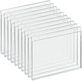 Azar Displays 162721 7-Inch Width by 5.5-Inch Height Wall U-Frame with Pre-Cut Hanging Holes, 10-Pack