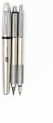 Zebra Pen STEEL PM-701 & M/F-701, Pen, Pencil & Permanent Market Set, 3-Pk