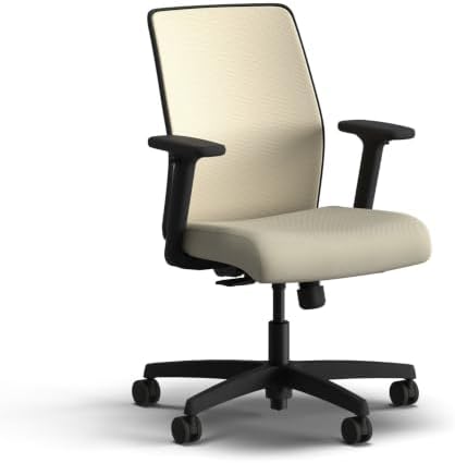 HON Ignition 2.0 Low Back Ergonomic Office Chair, Desk Chair, Linen
