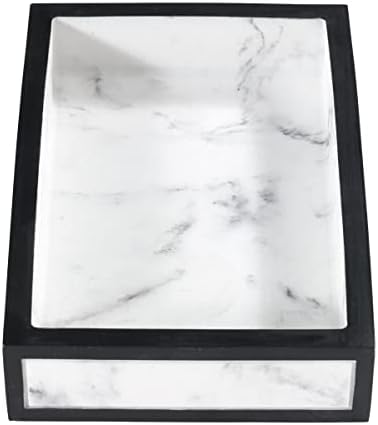 Avanti Linens - Soap Dish, Countertop Bathroom Accessories, Modern Home Decor (Jasper Collection)