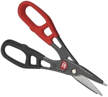 Malco MV12 Andy Combination Vinyl Cutting Snip, Replaceable 3-inch High Carbon Steel Blades, for Cutting Vinyl Siding or Flooring, Carpeting, Aluminum Trim Coil, Landscape Edging, & Leather