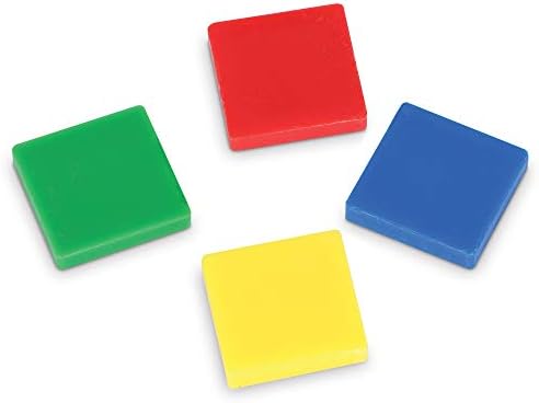 Learning Resources Square Color Tiles, Set of 400