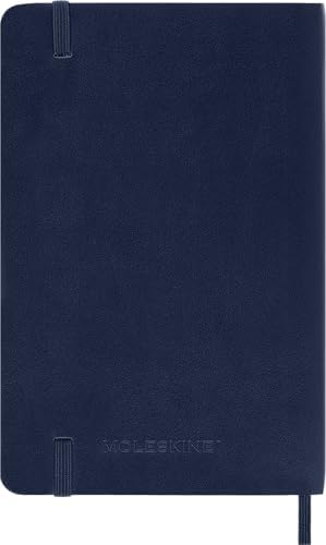 Moleskine 2027 12-Month Weekly Planner, Pocket, Sapphire Blue, Softcover