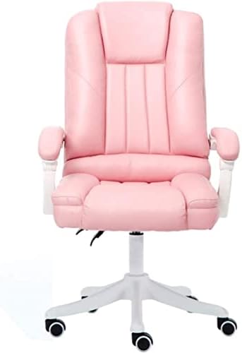 Office Chair Computer Armchair Computer Chair with Adjustable Angle Recline Height Padded Seat (Color: A) (Color : A) (B)