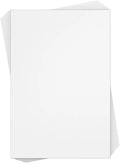 Reskid White Cardstock Thick Paper - Blank Heavy Weight 110 lb Cover Card Stock - 100 Pack (4.25x11, Inches)