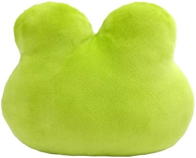 Northwest Keroppi Hello Keroppi Cloud Pillow 12" – Plush Kids Stuffed Toy, Cartoon Character, Bedroom Decor, Gift for Girls & Boys