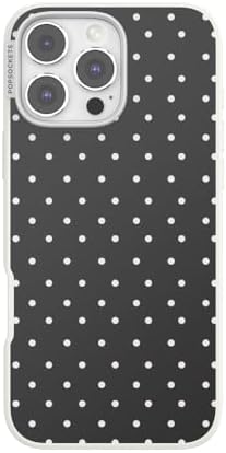 PopSockets iPhone 16 Pro Max Phone Case w/MagSafe Grip- Licorace Dot