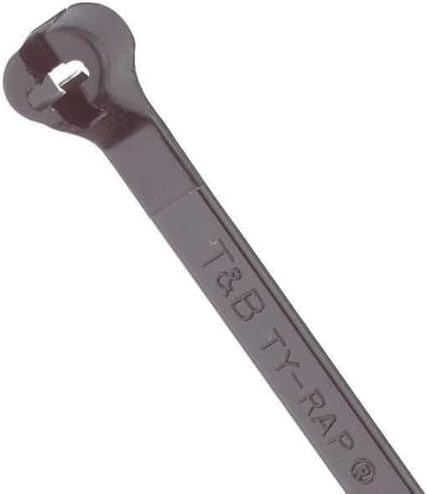 CABLE TIE 40LB 8IN UV BLACK NYLON