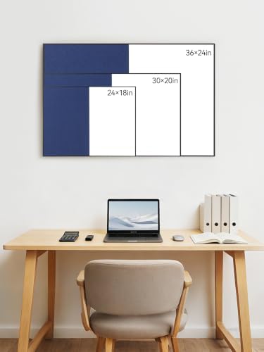ARCOBIS Cork Board White Board Combo for Wall