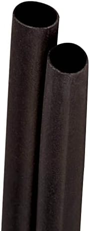 3M Heat Shrink Heavy-Wall Cable Sleeve ITCSN-0800-6'-Black-12-3 Pc Pks, Tamper Evident Bag, 6 in Length pieces, (Pack of 3)