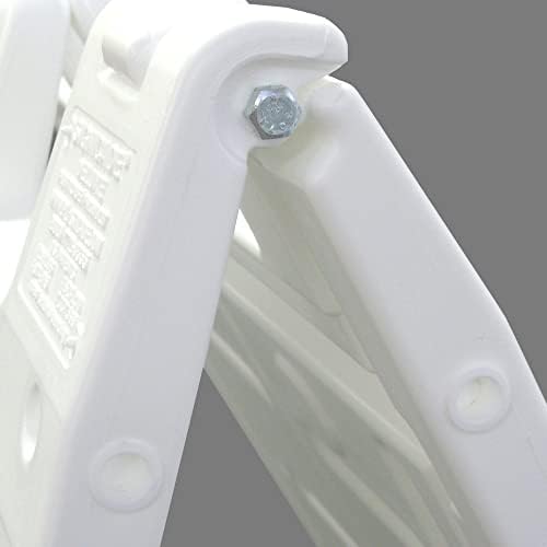 Plasticade Signicade Deluxe A Frame Sidewalk Curb Sign in White