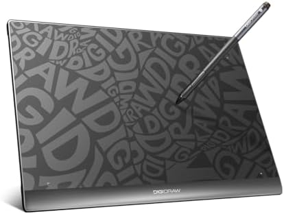 DIGIDRAW T610 Drawing Tablet 10x6 Inch