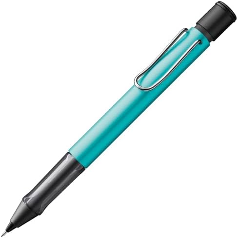 LAMY AL-star turmaline - Mechanical Pencil with transparent, ergonomic grip & lightweight aluminum body - including LAMY M 41 fine line refill 0.5 mm & eraser tip