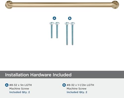 Amerock 8-13/16" Factor Golden Champagne Drawer Pull