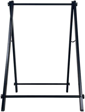 24”x36" Premium Heavy-Duty A-Frame Sign Stand – Holds 2 Insert Boards + 1 Hanging Sign | Weatherproof Sidewalk Sign Holder for Business, Real Estate, Restaurants & Events (STAND ONLY) (8)
