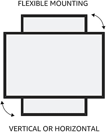 Amazon Basics Magnetic Dry Erase Whiteboard, 35"W x 23"H, Black Wooden Frame, Wall-Mounted for Writing and Presentation
