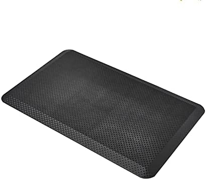 Amazon Basics 3/4" Rectangular Durable Anti-Fatigue Supportive Comfort Standing Mat, 32" x 20", Black