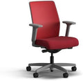 HON Ignition 2.0 Low Back Task Chair, Spectrum Mesh, Advanced Synchro-Tilt Control, Office Chair with Lumbar Support, Height and Width Adjustable Arms, Titanium Frame, Bullseye