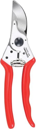Corona BP 4250 Forged Steel Aluminum Handles Bypass Hand Pruner - 1 inch Cut Capacity Stem and Branch Garden Shears, Red (Pack of 6)