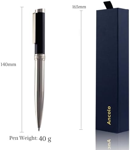 Ancolo Personalized Pens - Engraved Your Message Name Company Team Name