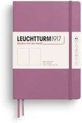 LEUCHTTURM1917 - Notebook Hardcover Medium A5-251 Numbered Pages for Writing and Journaling - Thinking Ahead (Plain Paper, Dusty Rose)