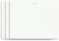 Pinesman Desk Notepad, Dotted, 3-Pack, 150 Tear-Off Sheets, 9.8 x 7.9 in