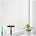 Homein Frosted Glass Window Privacy Film with Tools, Static Cling, Pure