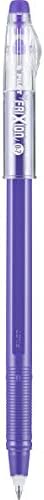 PILOT FriXion ColorSticks Erasable Gel Ink Pens, Purple, Pack of 12