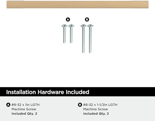 Amerock 25 Pack 5-1/16" Cityscape Champagne Bronze Drawer Pull