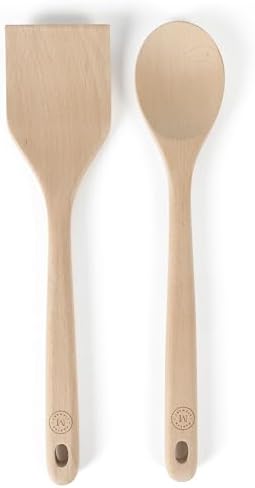 Martha Stewart 10 Piece Tools and Gadget Set W/Ceramic Crock - Linen White w/Grey Tools