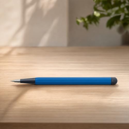 LEUCHTTURM1917 - Drehgriffel Mechanical Pencil - Refillable Writing Stylus with 0.7 mm HB Graphite Lead (Sky)