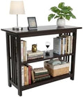 Alaterre Mission Bookcase with Adjustable Shelf, Espresso, 31”W x 24”H